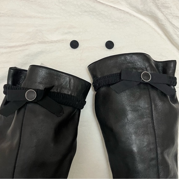 Fornarina Black Leather Boots size 39 - Picture 9 of 17